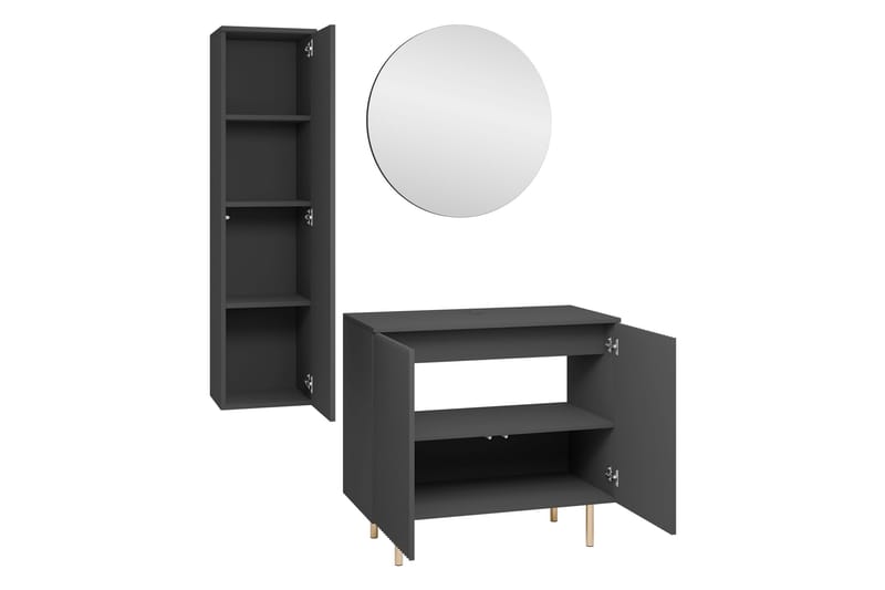 Casa Komplett möbelpaket - Beige - Förvaring - Badrumsförvaring - Kompletta möbelpaket badrum