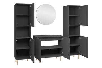 Casa Komplett möbelpaket - Beige - Förvaring - Badrumsförvaring - Kompletta möbelpaket badrum