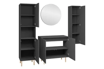 Casa Komplett möbelpaket - Beige - Förvaring - Badrumsförvaring - Kompletta möbelpaket badrum