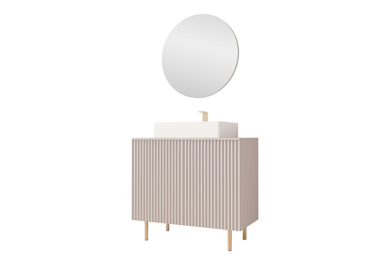 Casa Tvättställsskåp, Beige