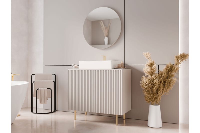 Casa Tvättställsskåp - Beige - Förvaring - Badrumsförvaring - Tvättställsskåp & kommod