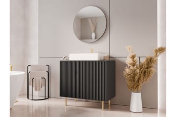 Casa Tvättställsskåp - Svart - Förvaring - Badrumsförvaring - Tvättställsskåp & kommod