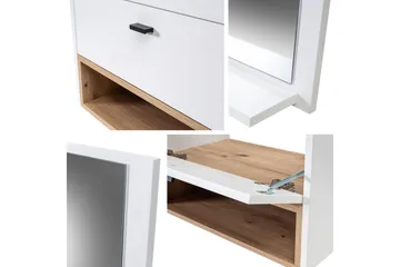 Ekomi Möbelset för Badrum 133 cm - Förvaring - Badrumsförvaring - Kompletta möbelpaket badrum