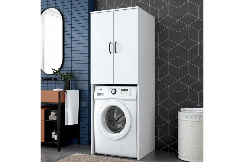 Elli Högskåp Badrum - Vit - Förvaring - Badrumsförvaring - Väggskåp & högskåp