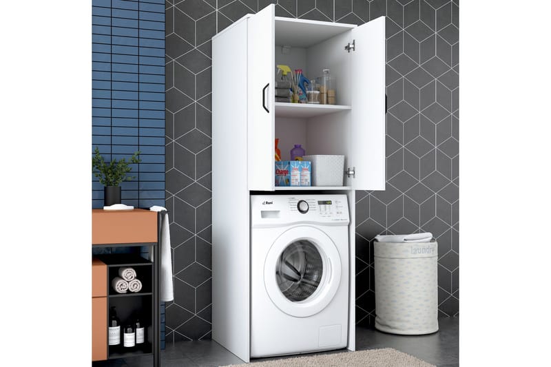 Elli Högskåp Badrum - Vit - Förvaring - Badrumsförvaring - Väggskåp & högskåp