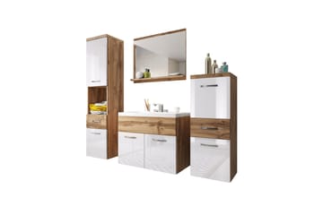 Ericka Möbelset för Badrum 133 cm - Förvaring - Badrumsförvaring - Kompletta möbelpaket badrum