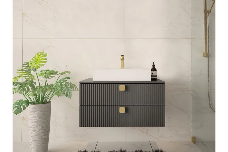 Glenndale Badrumsförvaring Concept 55 Grey - Förvaring - Badrumsförvaring