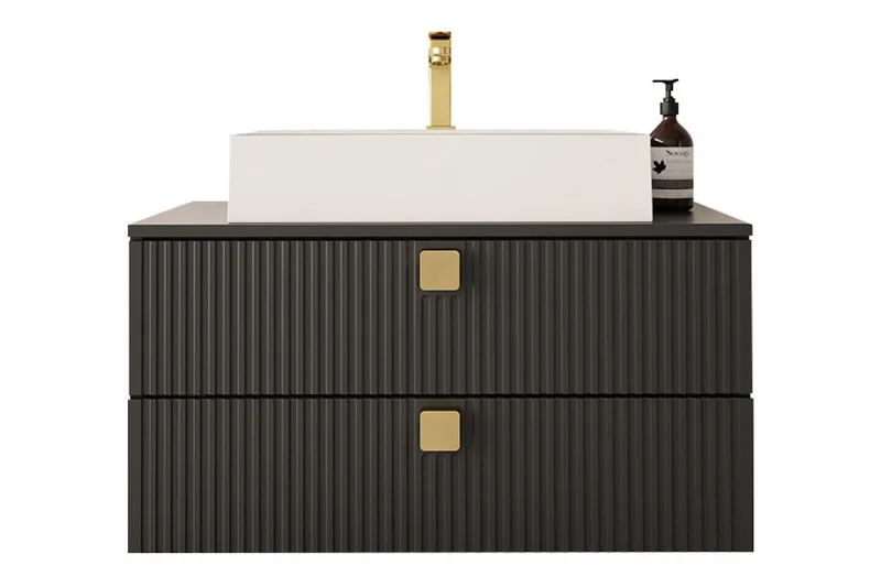 Glenndale Badrumsförvaring, Svart