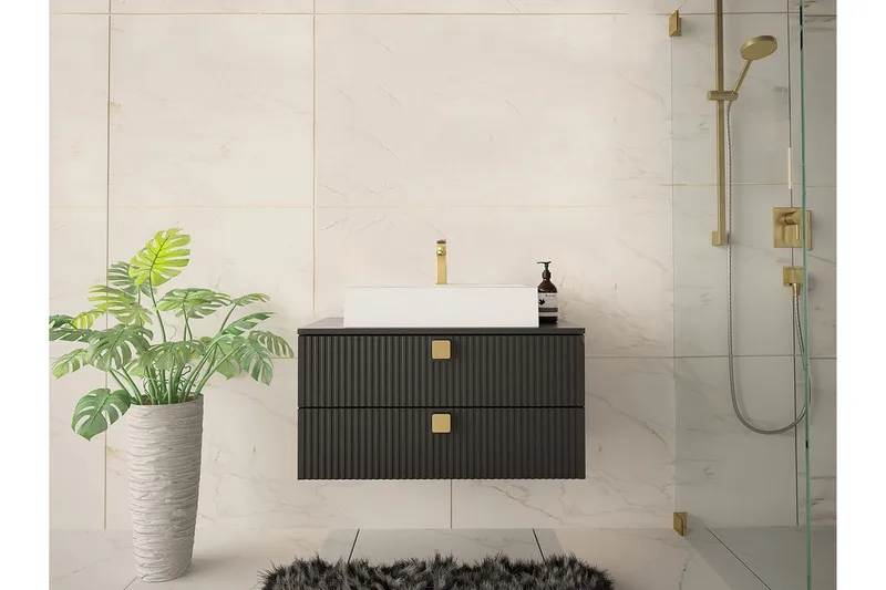 Glenndale Badrumsförvaring - Svart - Förvaring - Badrumsförvaring