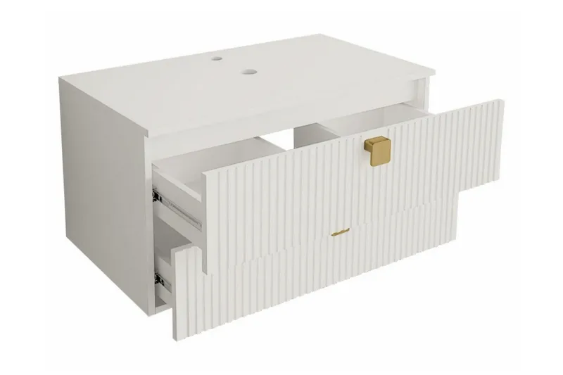 Glenndale Badrumsförvaring - Vit - Förvaring - Badrumsförvaring