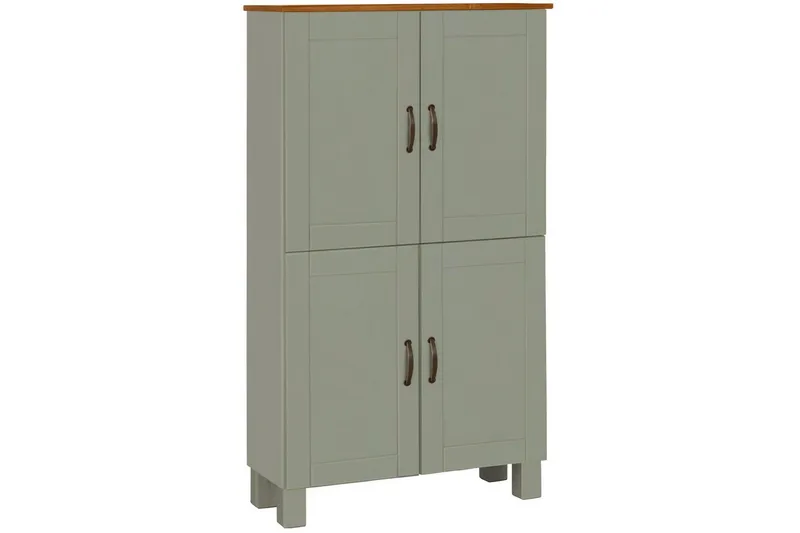 Högskåp till badrum Loft24 Alby Högskåp till Badrum 130x75x30 cm Grön