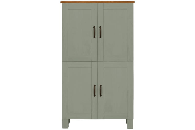 Högskåp till badrum Loft24 Alby Högskåp till Badrum 130x75x30 cm Grön - Förvaring - Badrumsförvaring - Väggskåp & högskåp
