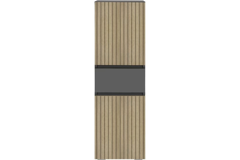 Högskåp till badrum Loft24 Wisla Högskåp till Badrum 130x38x35 cm Nature - Förvaring - Badrumsförvaring - Väggskåp & högskåp