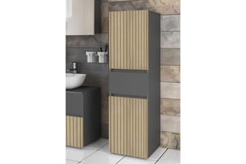 Högskåp till badrum Loft24 Wisla Högskåp till Badrum 130x38x35 cm Nature - Förvaring - Badrumsförvaring - Väggskåp & högskåp