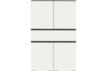 Högskåp till badrum Loft24 Wisla Högskåp till Badrum 130x76x35 cm Grå - Förvaring - Badrumsförvaring - Väggskåp & högskåp