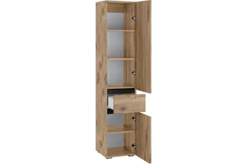 Högskåp till badrum Loft24 Wisla Högskåp till Badrum 180x38x35 cm Natur - Förvaring - Badrumsförvaring - Väggskåp & högskåp