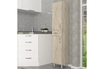 Högskåp till badrum Namo Högskåp Badrum Beige - Förvaring - Badrumsförvaring - Väggskåp & högskåp