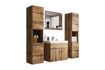 Badrumsmöbler Delorimier XL 35 cm - Förvaring - Badrumsförvaring - Kompletta möbelpaket badrum