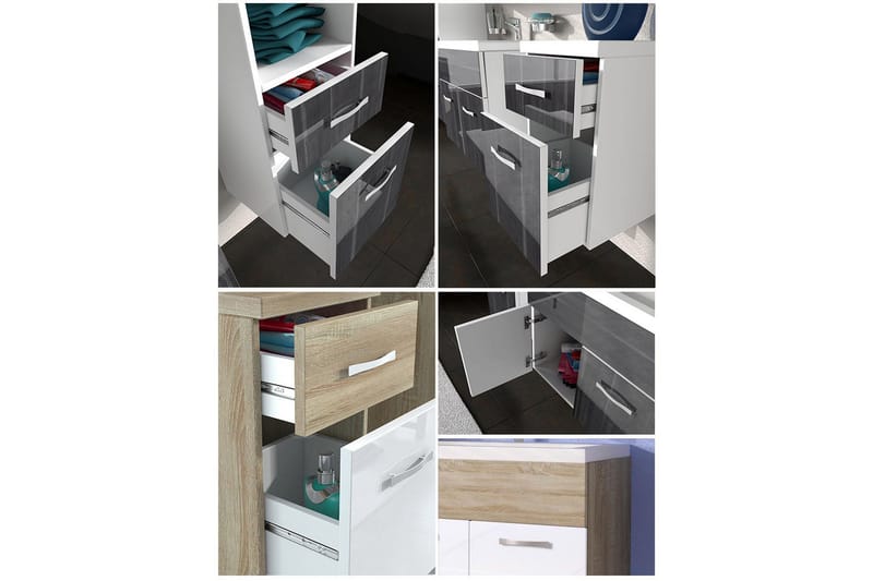 Ericka Badrumsmöbel - Förvaring - Badrumsförvaring - Kompletta möbelpaket badrum