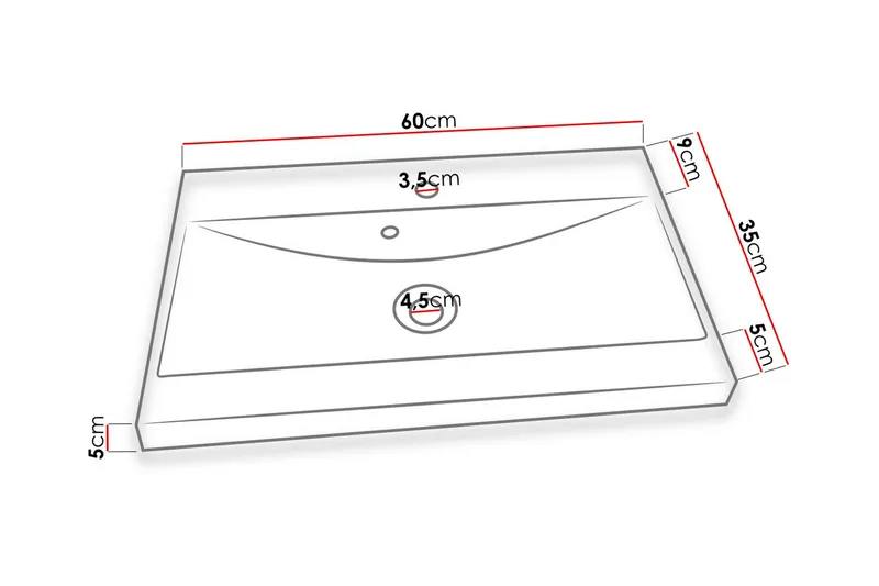 Ericka Badrumsset - Vit/Högglans - Förvaring - Badrumsförvaring - Kompletta möbelpaket badrum