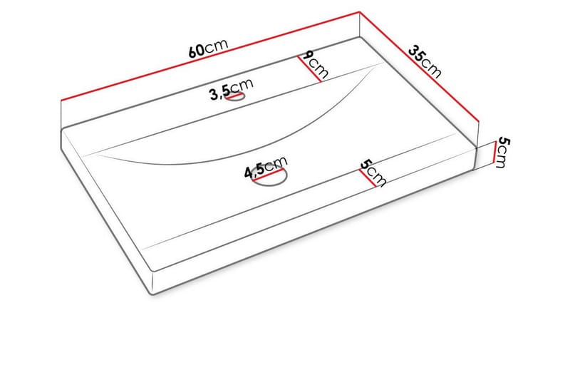 Galbally Badrumsmöbelset Brown - Förvaring - Badrumsförvaring - Kompletta möbelpaket badrum