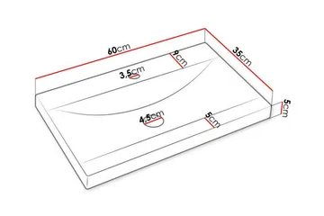 Galbally Badrumsmöbelset - Grå - Förvaring - Badrumsförvaring - Kompletta möbelpaket badrum