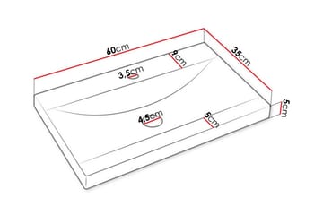 Galbally Badrumsmöbelset White - Förvaring - Badrumsförvaring - Kompletta möbelpaket badrum