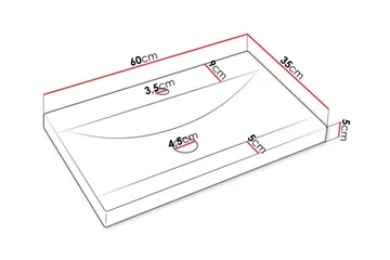 Galbally Badrumsmöbelset White - Förvaring - Badrumsförvaring - Kompletta möbelpaket badrum