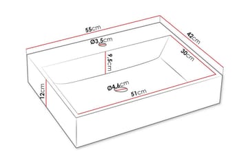 Glenndale Badrumsmöbelset - Vit - Förvaring - Badrumsförvaring - Kompletta möbelpaket badrum