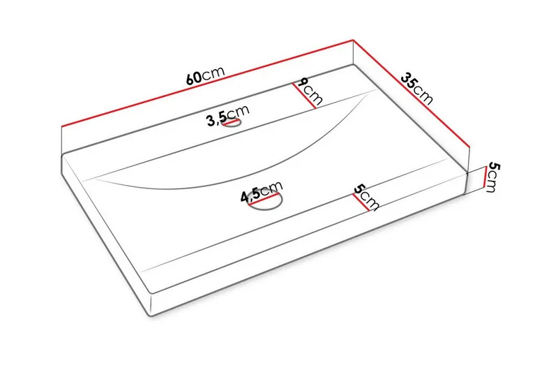 Kintore Badrumsmöbelset - Vit - Förvaring - Badrumsförvaring - Kompletta möbelpaket badrum