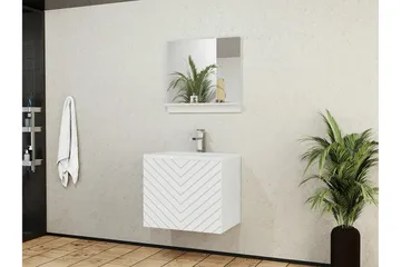 Kintore Badrumsmöbelset - Vit - Förvaring - Badrumsförvaring - Kompletta möbelpaket badrum