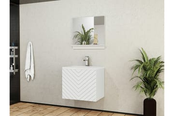 Kintore Badrumsmöbelset - Vit - Förvaring - Badrumsförvaring - Kompletta möbelpaket badrum