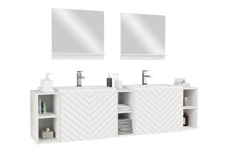 Kintore Badrumsmöbelset, Vit