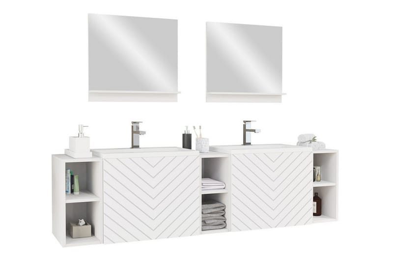 Kintore Badrumsmöbelset, Vit