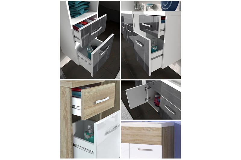 Knerr Badrumsmöbel - Förvaring - Badrumsförvaring - Kompletta möbelpaket badrum
