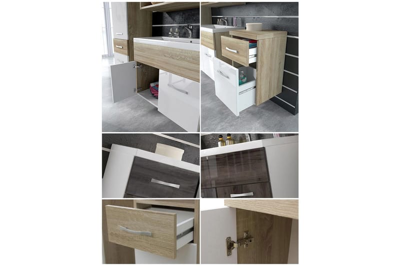 Knerr Badrumsmöbel - Förvaring - Badrumsförvaring - Kompletta möbelpaket badrum