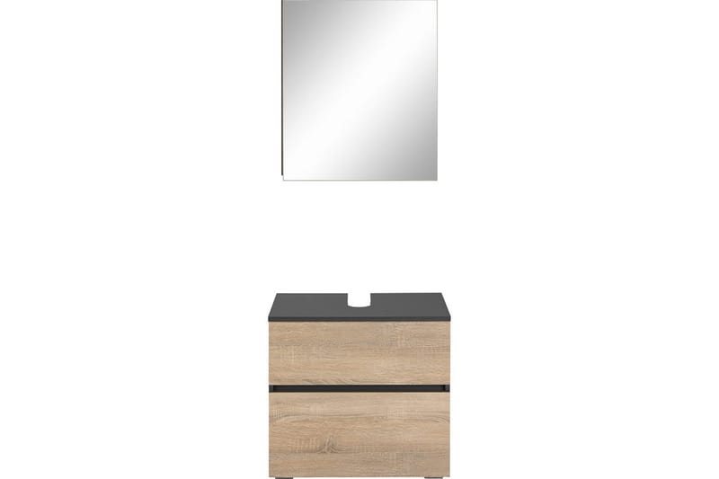Kompletta möbelpaket Loft24 Wisla Komplett möbelpaket Grå 15x60 cm - Förvaring - Badrumsförvaring - Kompletta möbelpaket badrum