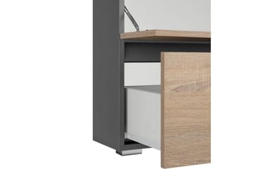 Kompletta möbelpaket Loft24 Wisla Komplett möbelpaket Grå 15x80 cm - Förvaring - Badrumsförvaring - Kompletta möbelpaket badrum