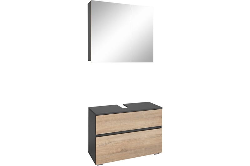 Kompletta möbelpaket Loft24 Wisla Komplett möbelpaket Grå 15x80 cm