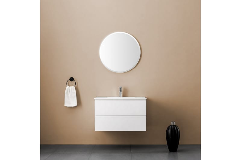 Möbelpaket Eufori inkl. spegel - Vit - Kompletta möbelpaket badrum