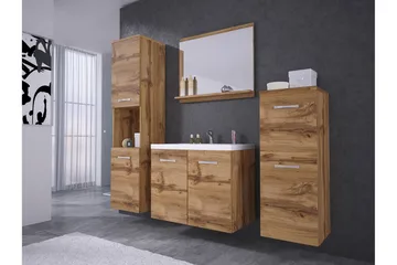 Malo Badrumsset - Beige - Förvaring - Badrumsförvaring - Kompletta möbelpaket badrum