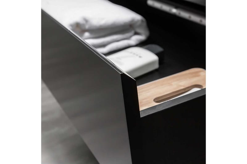 Möbelpaket Bathlife Eufori med Spegel 1000 - Svart - Kompletta möbelpaket badrum