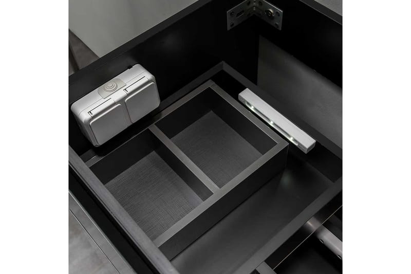 Möbelpaket Bathlife Glädje med Spegel 1200 - Svart - Kompletta möbelpaket badrum