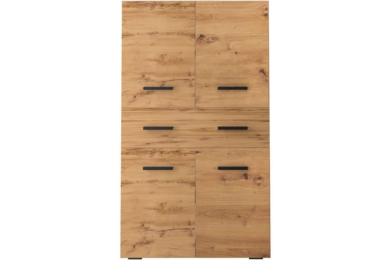 Malika Högskåp till Badrum 130x76x35 cm - Natur - Förvaring - Badrumsförvaring - Väggskåp & högskåp