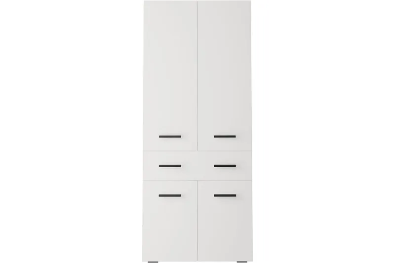Malika Högskåp till Badrum 180x76x35 cm - Vit - Förvaring - Badrumsförvaring - Väggskåp & högskåp