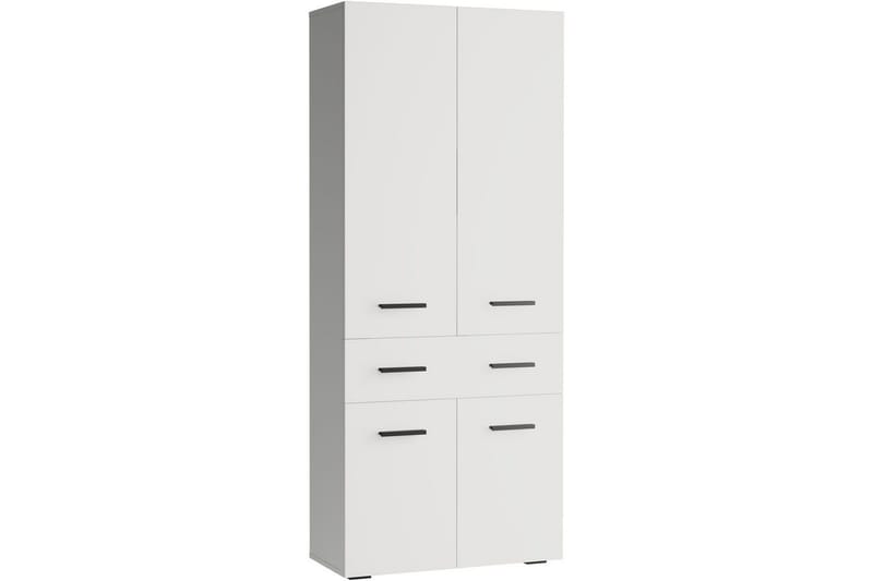 Malika Högskåp till Badrum 180x76x35 cm, Vit