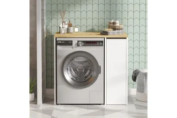 Rinorea Badrumsförvaring 93,5x88,3 cm - Brun - Förvaring - Badrumsförvaring