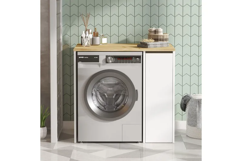 Rinorea Badrumsförvaring 93,5x88,3 cm - Brun - Förvaring - Badrumsförvaring