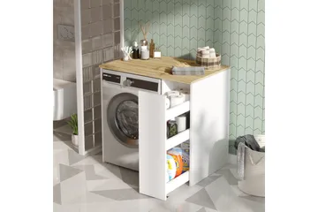 Rinorea Badrumsförvaring 93,5x88,3 cm - Brun - Förvaring - Badrumsförvaring