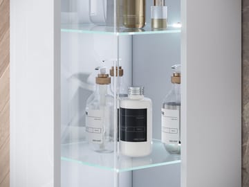 Serlin Möbelset för Badrum med LED-belysning - Förvaring - Badrumsförvaring - Kompletta möbelpaket badrum